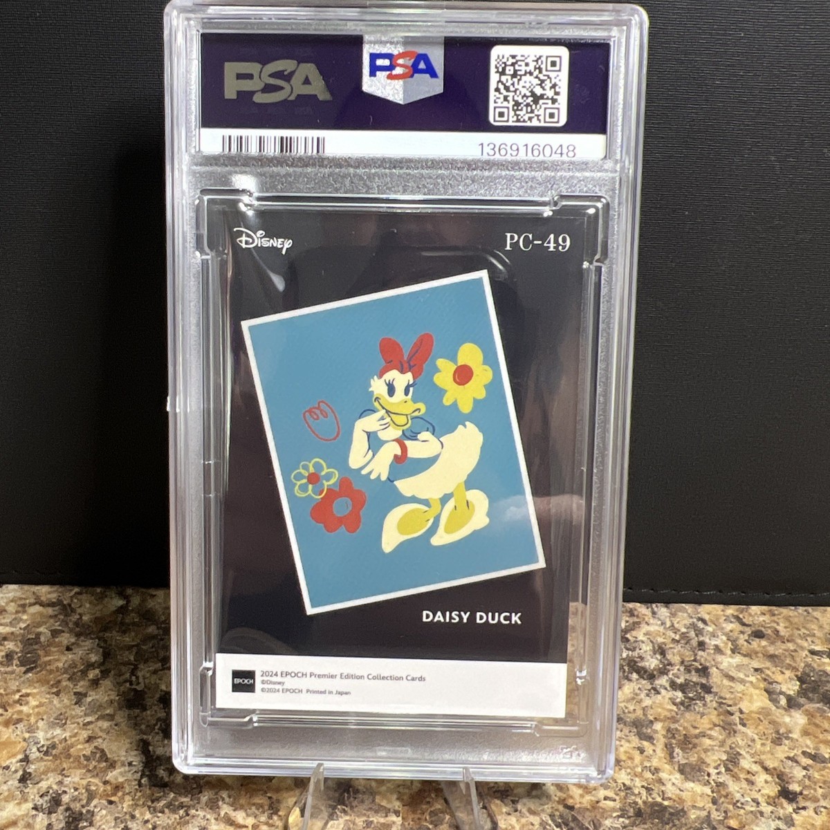 2024 Epoch PE Disney & Pixar Chr Photocard Parallel A Daisy Duck
