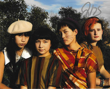 * BELA SALAZAR * signed 8x10 photo * THE LINDA LINDAS * COA *