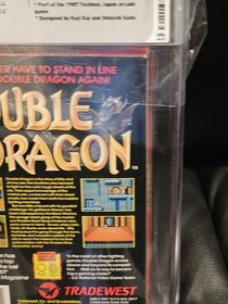 CIB 9.2 WATA 1988 Nintendo NES Tradewest Double Dragon Graded  NOT PSA GCG RARE