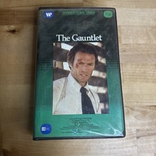 The Gauntlet BETA, 1981 Warner Clamshell Clint Eastwood, Sondra Locke VHS Tape
