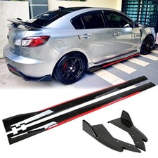 78.7 Side Skirt Splitter Panelrear Bumper Diffuser Canard For Mazda 3 Gx Sedan 78.7 Side Skirt Splitter Panelrear Bumper Diffuser Canard For Mazda 3 Gx Sedan