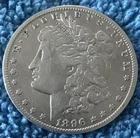 1896-O Morgan Silver Dollar $1 Coin Uncertified Certification