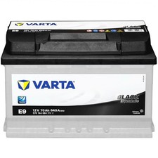 Autobatterie 12V 70Ah 640A Varta E9 Black Dynamic Starterbatterie 570144064