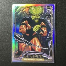 2024 SkyBox Marvel Masterpieces 92 Platinum Rainbow #42 Leader