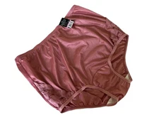 Vanity Fair NWT Panty 6 Medium Rose Malibu Mauve Lace Perfectly Yours Brief
