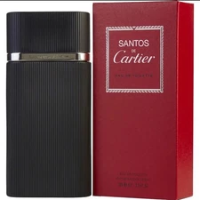 Santos de Cartier by Cartier 3.3oz 100ml EDT for Men NEW RARE SEALED