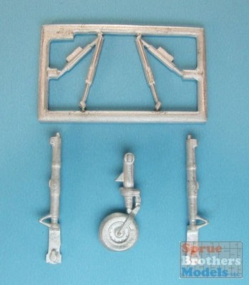 SAC72087 1:72 Scale Aircraft Conversions - EE Lightning Landing Gear Set (AFX