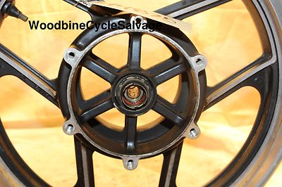 1992 92 KAWASAKI NINJA 600R ZX6 ZX6A FRONT RIM WHEEL MAG | eBay