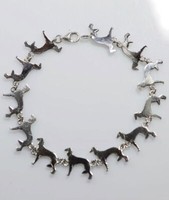 Saluki 925 Silber Ewigkeitsarmband Luce