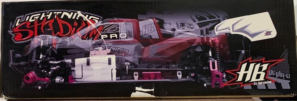 HPI RACING 1/8 LIGHTNING STADIUM 2 PRO RC Radio Control Kit NEW With Box F/S - Image 3 of 4