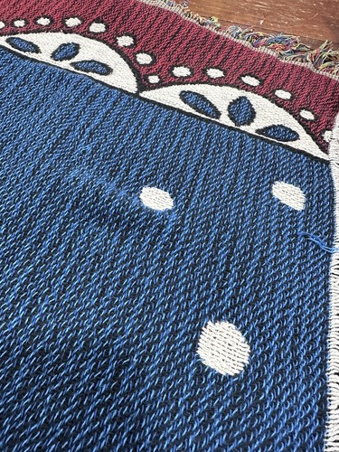 Mary Engelbreit Snowman Family Let It Snow Tapestry Throw Blanket 52x70” Fringe - Picture 2 of 8