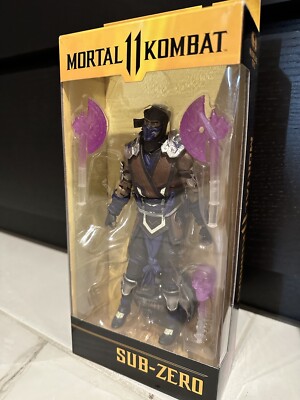 NEW McFarlane 11039 Mortal Kombat 11 SUB-ZERO (Winter Purple Variant) 7'' Figure