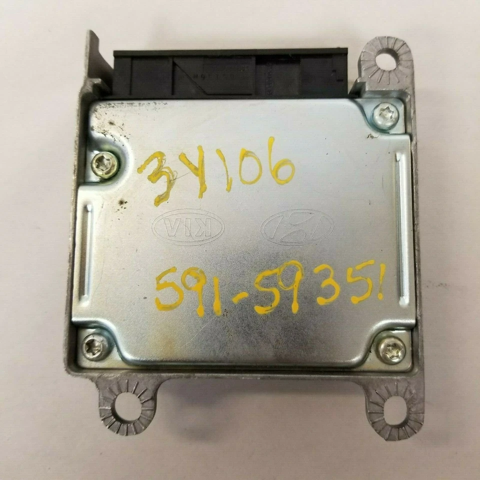 KIA SEDONA SRS 2002-2005 bajo consola módulo de control OEM, 591-59351 Foto 2 de 3