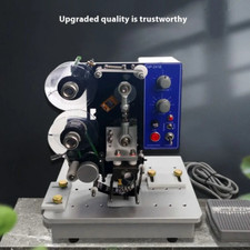 Electric Ribbon Coding Machine Semi-Automatic Ribbon Printing Machine