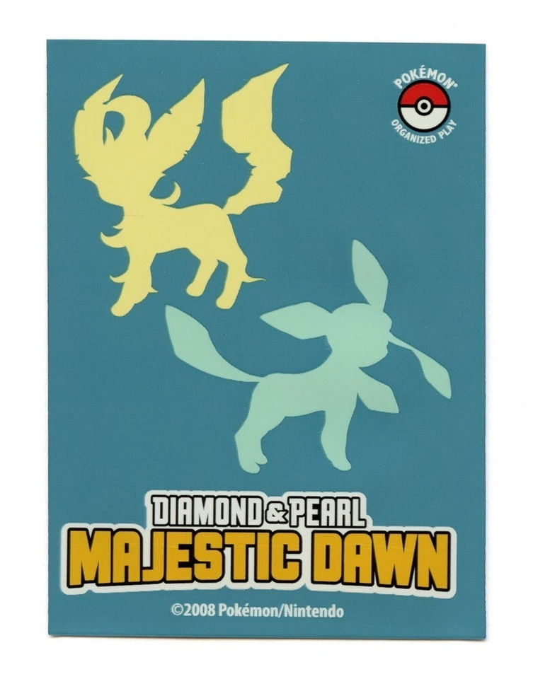 2008 Diamond & Pearl Majestic Dawn Individual Card Sleeve Pokemon Original - Image 3 of 3