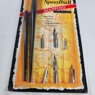 Speedball 2965 Mapping Pen Set