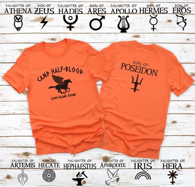 Camp Half Blood T-shirt Demigod 