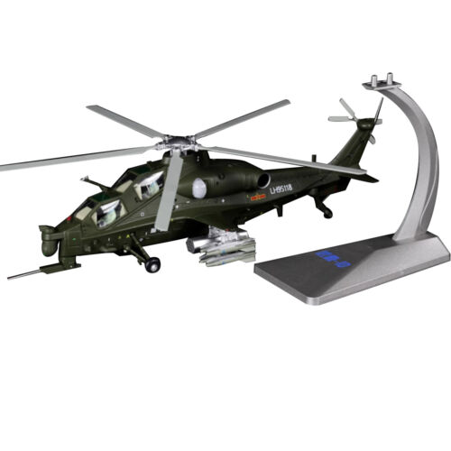 1/48 Scale Diecast Alloy Chinese Z10 Attack Helicopter Military Simulation Model - Picture 2 of 24