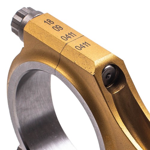Titanizing H-Beam Connecting Rods for Subaru Impreza STI EJ20 EJ22 EJ25 5.137" - Photo 11/12
