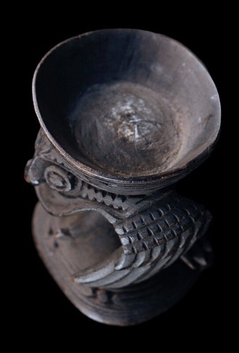 Mortier à betel, betelnut mortar, oceanic tribal art, traditional art, oceania - Picture 12 of 13
