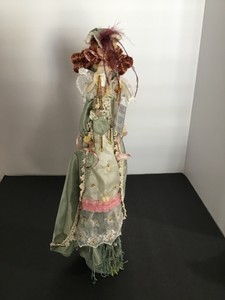 duck house heirloom dolls green dress