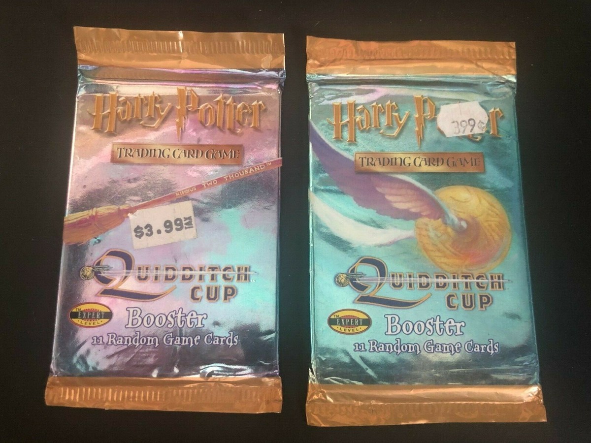 harry potter quidditch cup booster box WOTC - Pack - TCG Card Game (SEALED) Look for 3 randomly inserted premium cards in approximately 1 out of every 6 boosters Harry Potter Quidditch Cup Episode