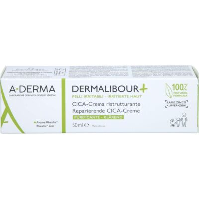 A-DERMA DERMALIBOUR+ CICA reparierende Creme 50 ml PZN16665173