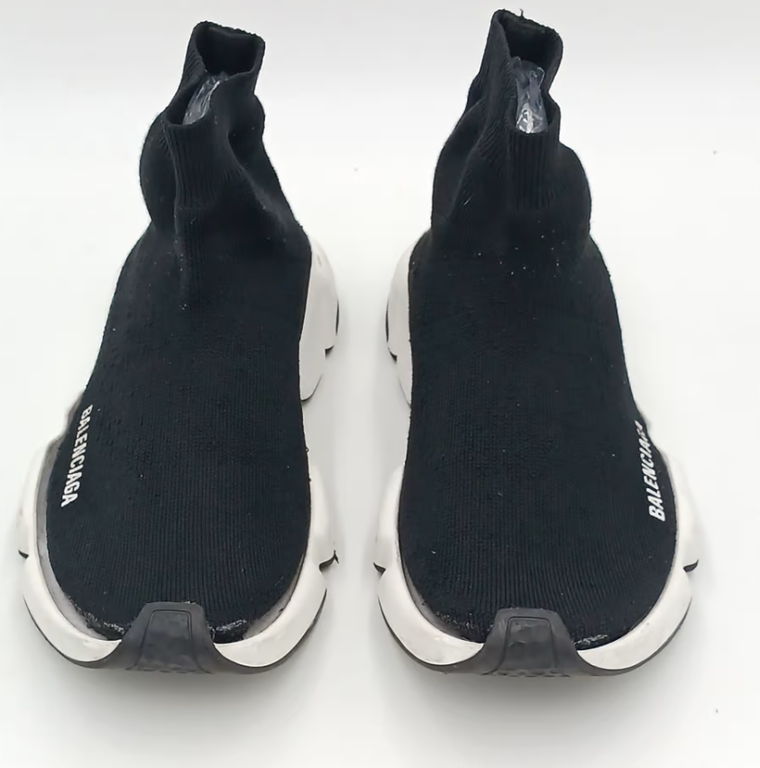 Balenciaga Men\'s Classic Black Sock Sneakers Size 8 Balenciaga Men main image 4
