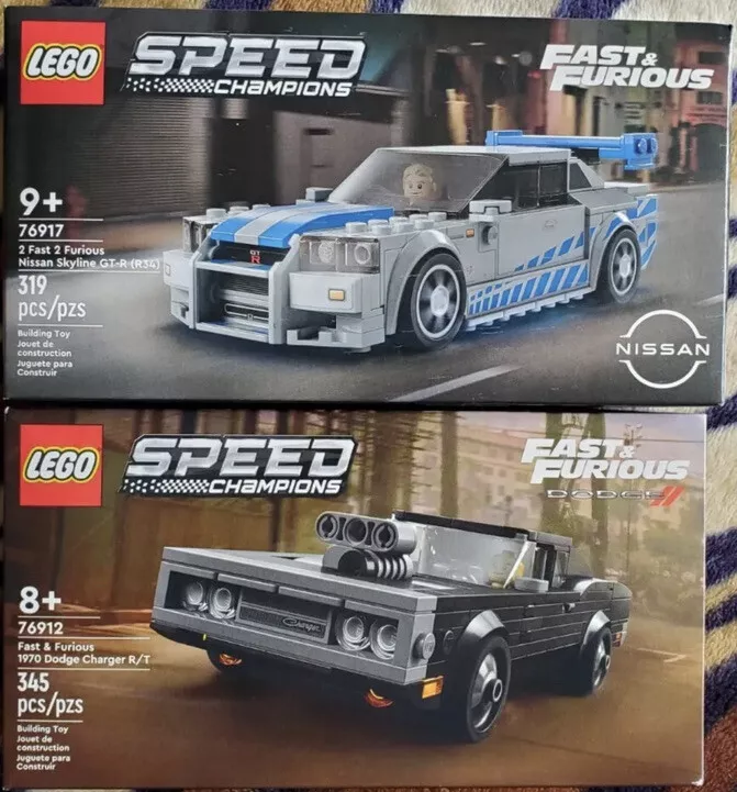 Lego Fast Furious Speed Champions Bundle Skyline Charger