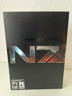 MASS EFFECT 3 COLLECTOR'S EDITION - PC/DVD - NEW - SEALED - US - ENGLISH -NO VGA