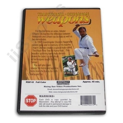 Traditional Okinawan Weapons Kama Bo staff Training DVD Eihachi Ota karate budo 625866002700 eBay