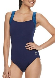 Women S Tyr Mantra Controlfit Squareneck One Piece Swimsuit Size 14 Turquoise Ebay