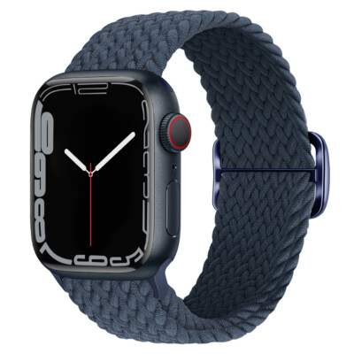 Gewebtes Nylon Armband für Apple Watch 11 10 9 8 7 6 5 SE 40/44/41/45/42/46/49mm