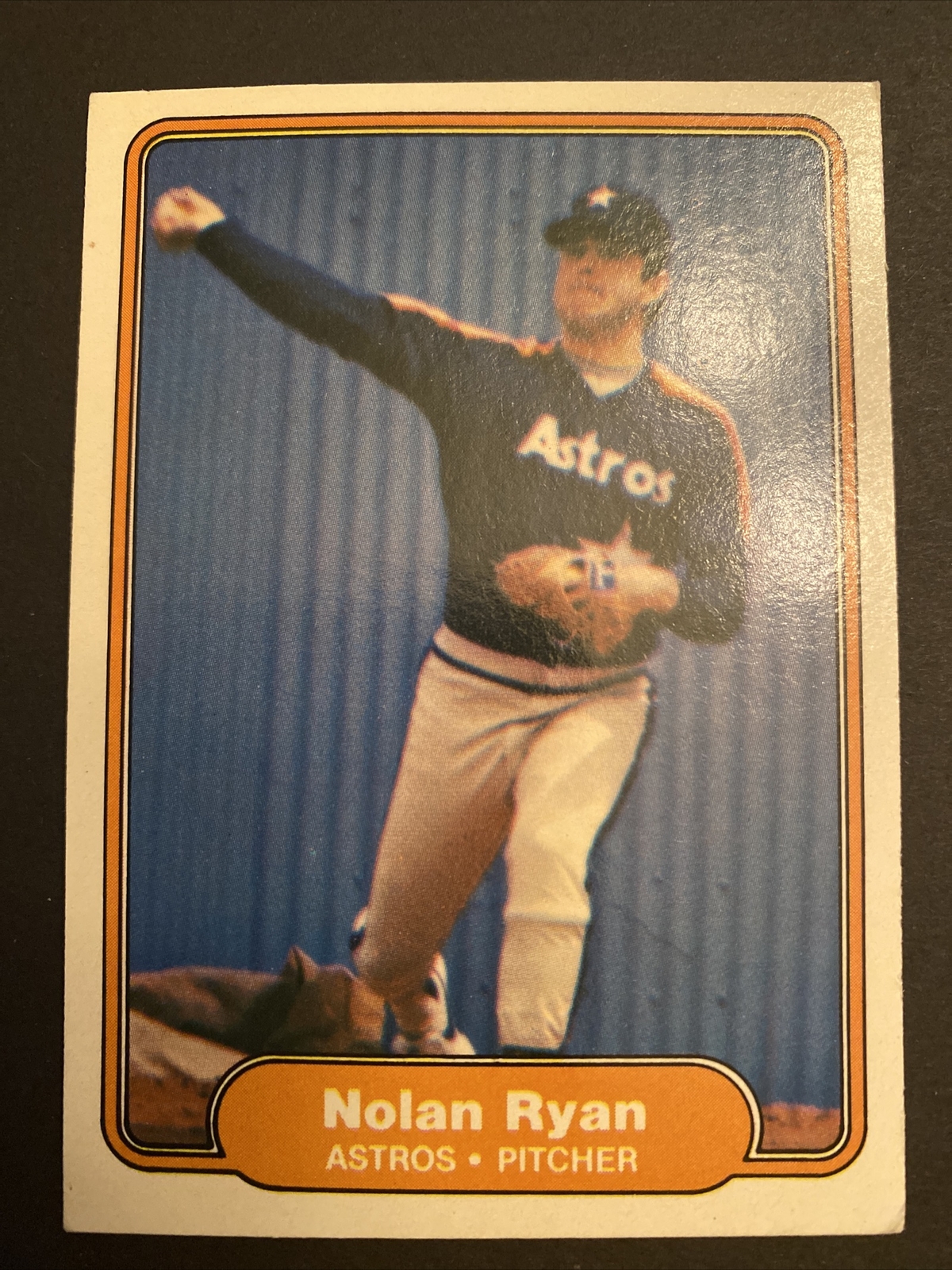 NOLAN RYAN 1982 FLEER BASEBALL CARD #229 ASTROS