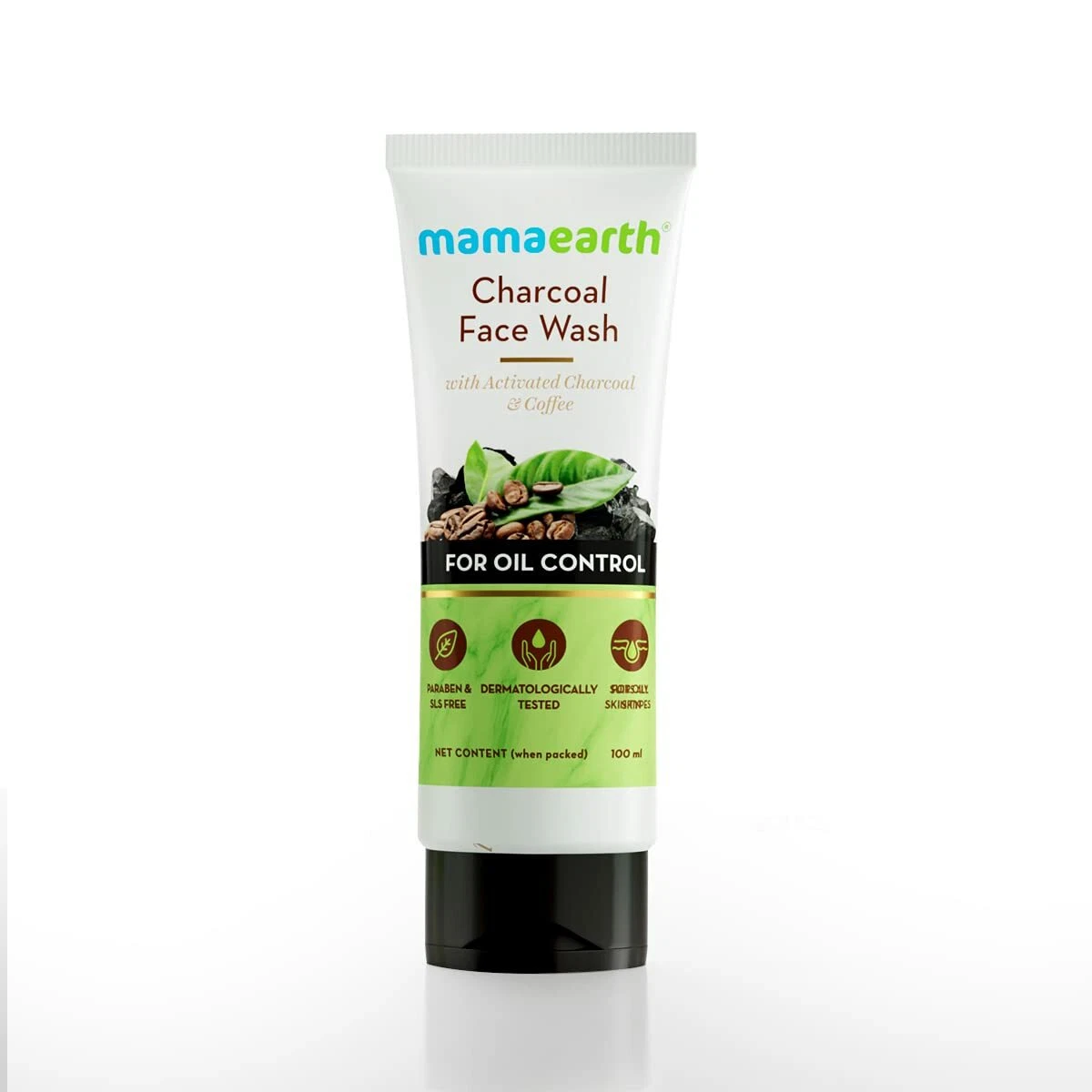 Mamaearth Charcoal Face Wash with Activated Charcoal 100ml'