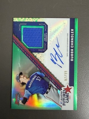 2024 Bowmans Best Bubba Chandler #FGRR-BC Futures Game Green Refractor RPA /99
