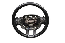 12-19 Land Rover Range Rover Evoque L538 Left Steering Wheel Assembly Black OEM