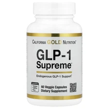 GLP-1 Supreme™, with Akkermansia, Berberine, Quercetin & Curcumin, 60 Veggie