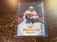 2017-18 Upper Deck Ice Premieres Rookie IAN McCOSHEN #134 SP 602/999
