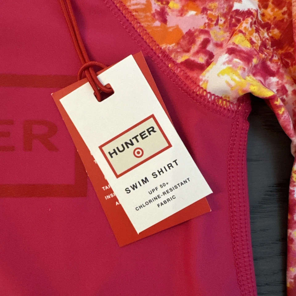 Hunter Logo Kleinkind Mädchen 18M Schwimmen Langarm Oberteil UPF 50+ chlorbeständig - Bild 3 von 4