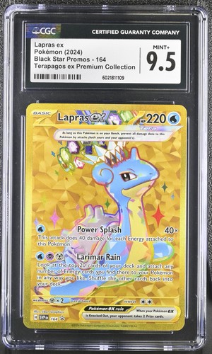 Lapras ex graded CGC 9.5 for sale on eBay
