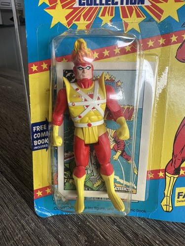 Vintage Kenner Super Powers 1985 Firestorm 23 Back MOC - Picture 2 of 13