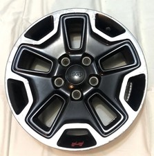 Jeep Jk Wrangler Oem Hardrock Rubicon Wheel Black W Machined 2013-2017 17