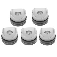 5Pcs Reusable Flat Tip Gasket for Airless Sprayer Grey Metal Rubber Seal
