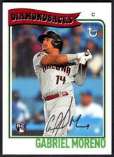 Gabriel Moreno 2023 Topps Brooklyn Collection RC #14 Arizona Diamondbacks