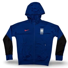 Nike Korea Jacket Mens Small Blue National Soccer Football Team Strike Full Zip