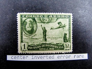 nystamps Spain Stamp Center Inverted Error Rare Mint OG H €200 U5y2552