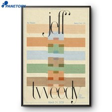 Jeff Tweedy Santa Cruz CA Mar 24 2026 Poster Unframed