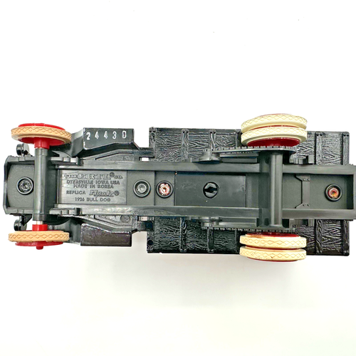 Ertl 1926 Mack Bulldog camion consegna vero valore banca metallo pressofuso rosso nero - Foto 7 di 8