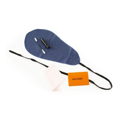 MONZANI Querflöte Pflegeset, Reinigungstuch, Silbertuch, Korkfett, Tonlochbürste